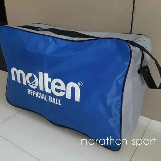 Sikat Sekarang--Promo // Tas Bola Molten Kotak Isi 6 Bola Basket Original