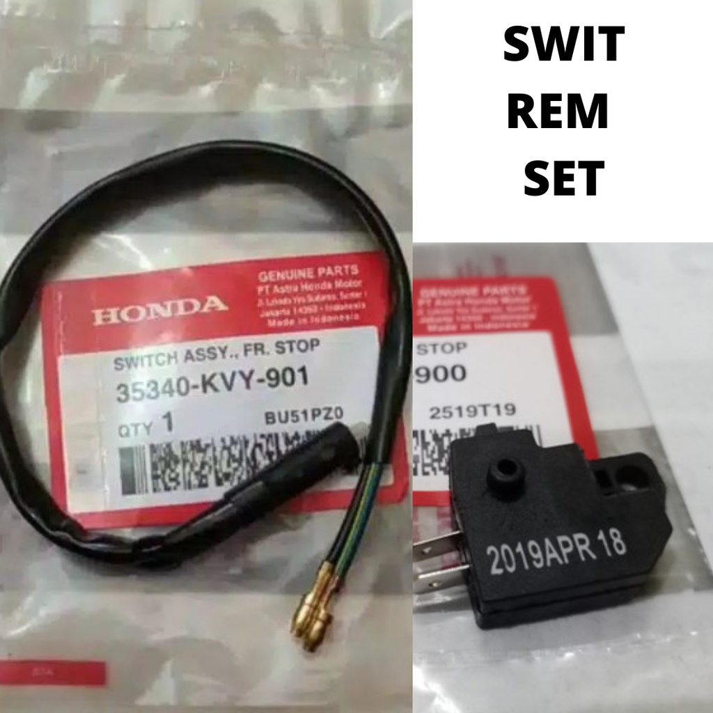 Jual Switch Swit Rem Set Kiri Kanan Supra Grand Beat Vario Kev Kvy Shopee Indonesia