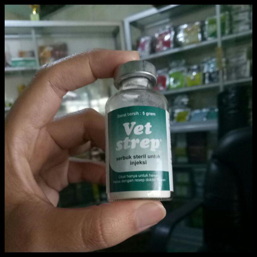 OBAT AYAM VET STREP 5GR SERBUK STERIL INJEKSI