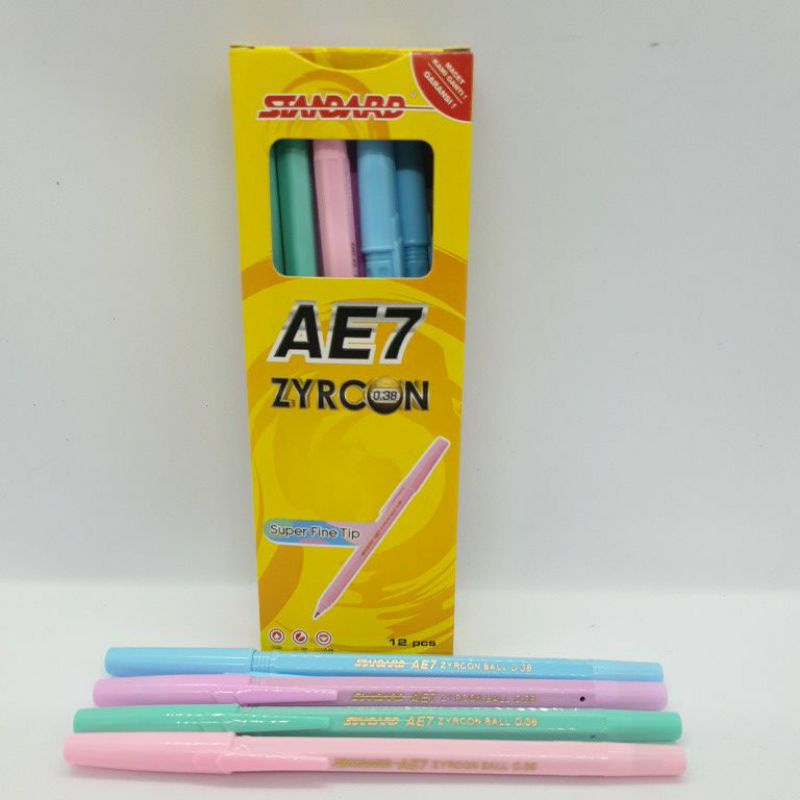 

ballpont / pulpen / pen standard zyrcon 0.38 hitam