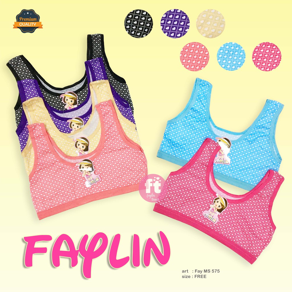 FAYLIN | Miniset Anak Pelajar Full Print / art Fay MS