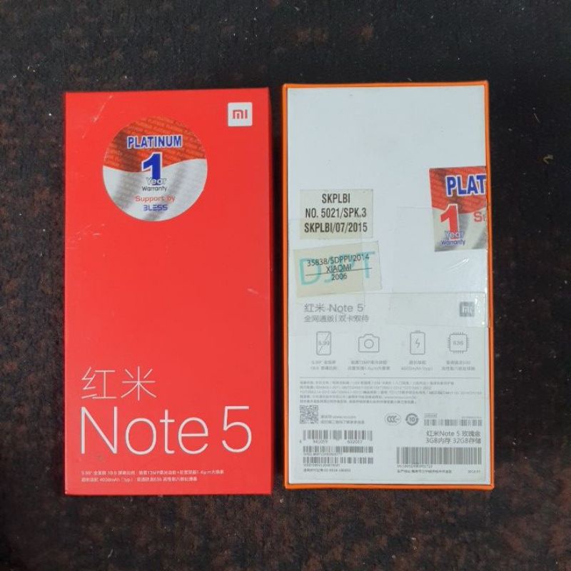 DUS BOOK KARDUS BOX XIAOMI REDMI NOTE 5 / 5 PRO ORIGINAL COPOTAN