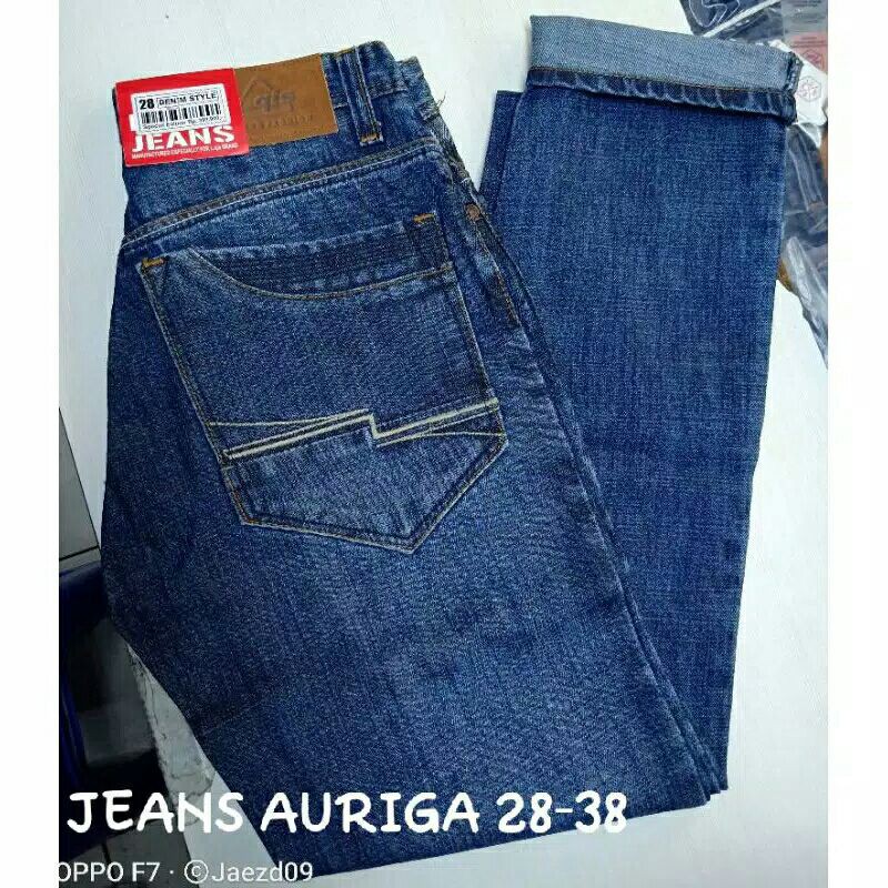 CELANA PRIA/CELANA JEANS AURIGA STANDART/SLIMFIT