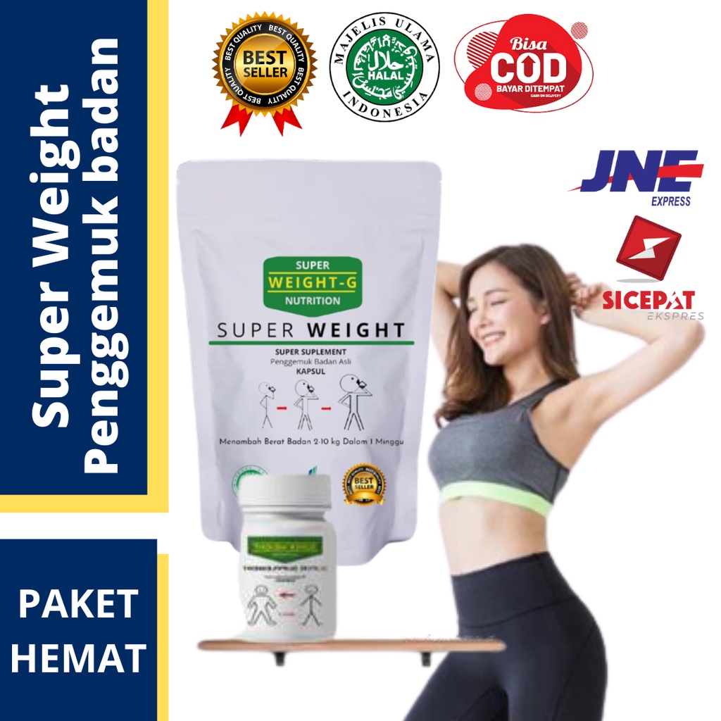 (Original 100%) PENAMBAH NAFSU MAKAN SUSU SUPER WEIGHT GAIN ASLI LEBIH AMPUH DARI VITAMIN PENGGEMUK 