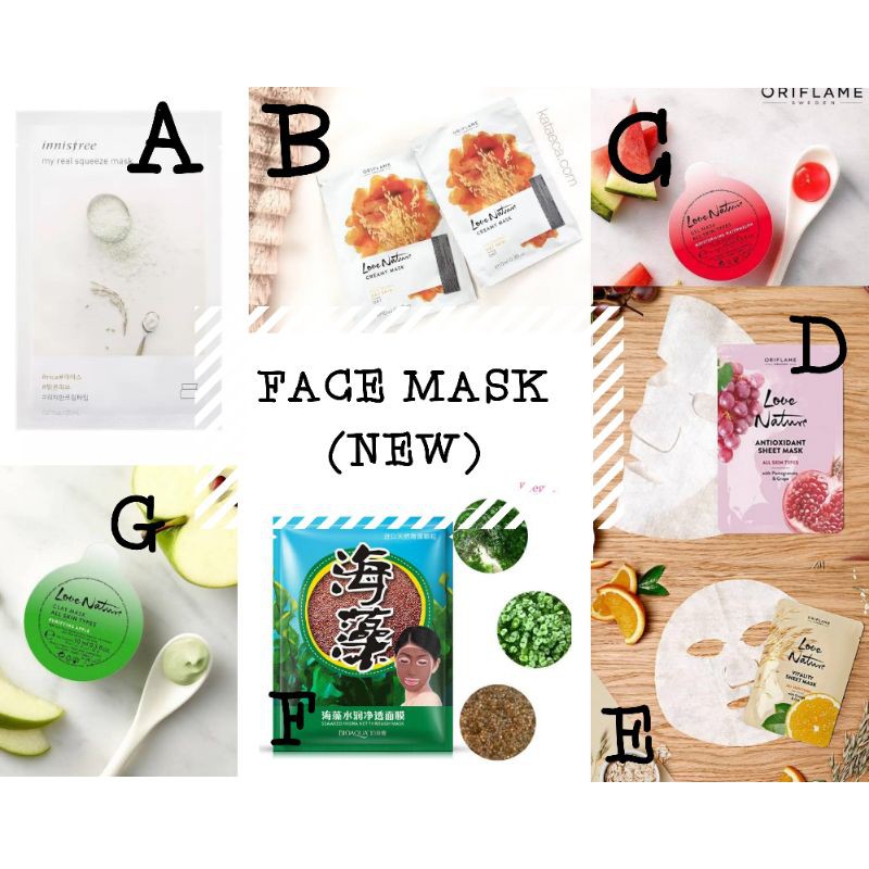 MASKER WAJAH TERMURAH | SHEET MASK | GEL MASK | CLAY MASK | SKINCARE VIRAL TIKTOK | GLOWING SKIN