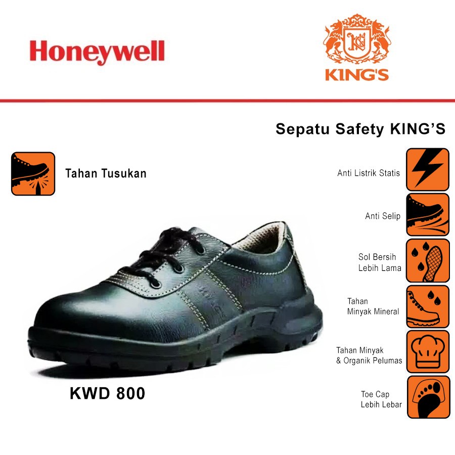 Sepatu Safety Kings Safety Shoes Original KWD800