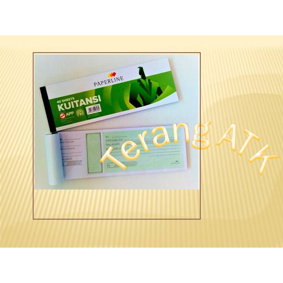 

Buku Kwitansi Ukuran Kecil Merek Paperline 40M