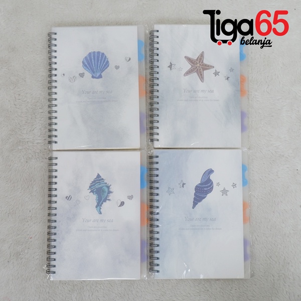 365 RING BOOK #40994 Type XQ16 Note Book Fancy Karakter / Buku &amp; Alat Tulis