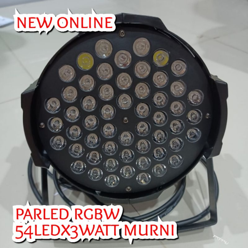 LAMPU PARLED RGBW AMATE 54LEDx3WATT MURNI