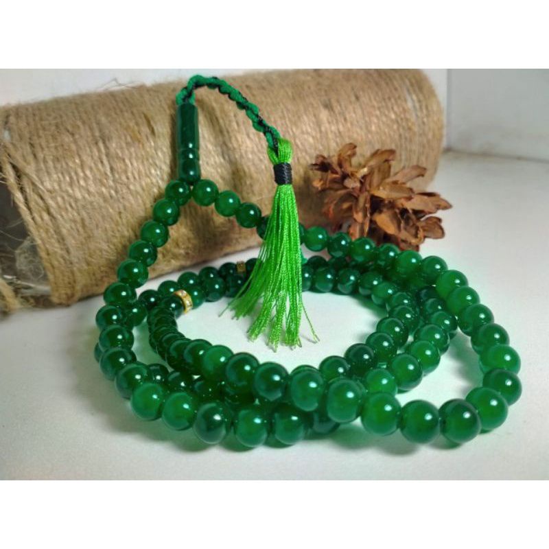 TASBIH BATU GIOK ALAMI TASBIH BATU GIOK 99 TASBIH BATU GIOK ORIGINAL