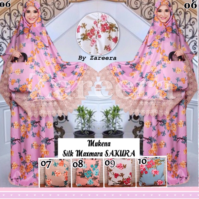 MUKENA SILK MAXMARA SAKURA