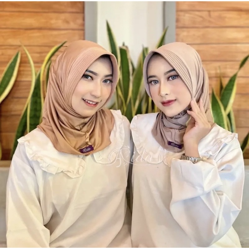 Hijab sport instan jersey / hijab voli