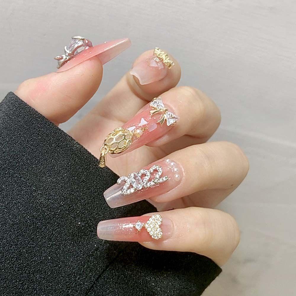 Mxbeauty &quot;2022 &quot;Nail Art Berlian Imitasi Perhiasan Zodiak Mewah Cina Shiny DIY Dekorasi Kuku