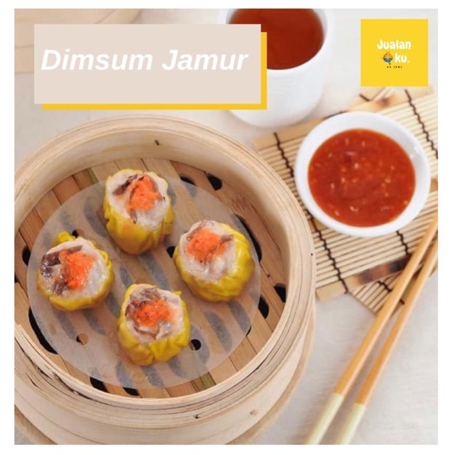 

Dimsum Jamur Frozen isi 10 pcs