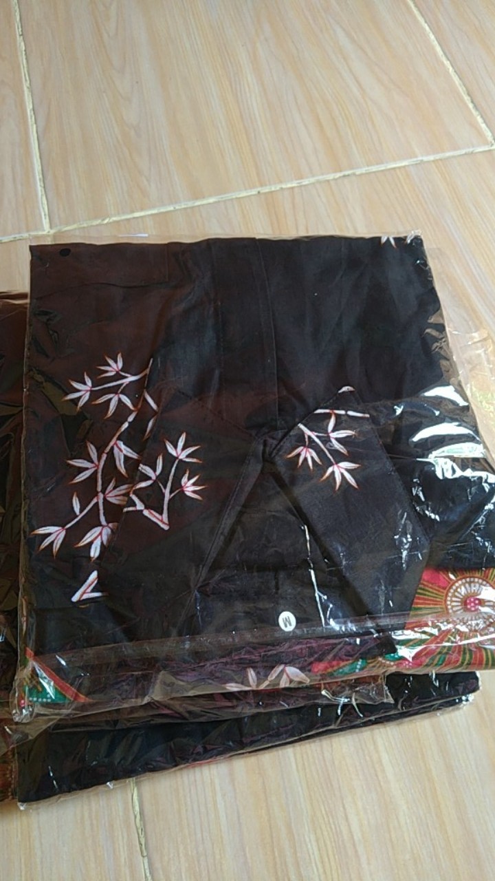 Batik Keluarga / Couple Keluarga / Seragam Keluarga Batik Pekalongan Promo Maura Couple Sania Ruffle