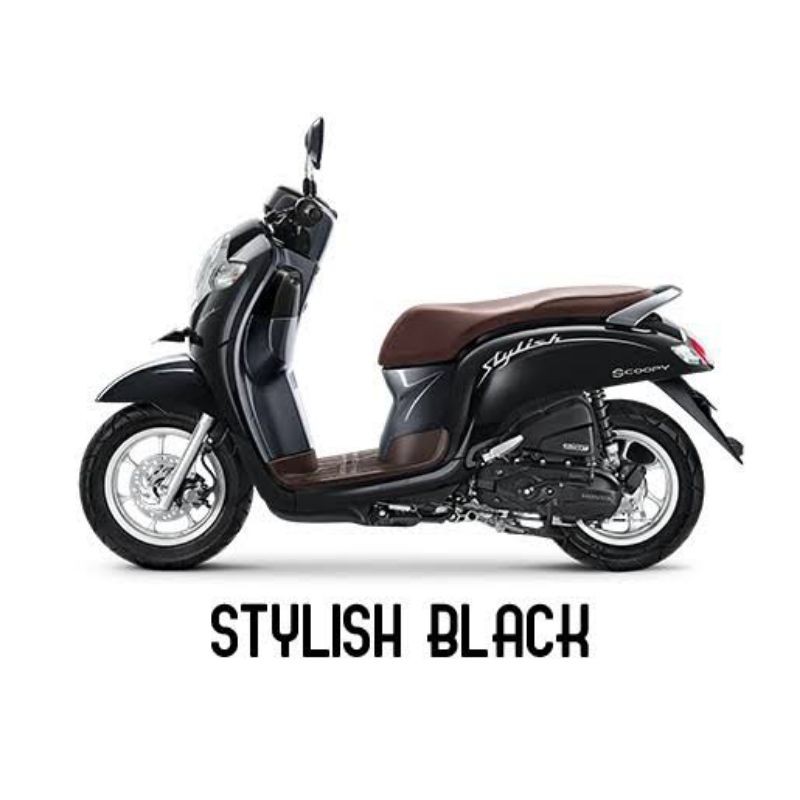 Striping Scoopy fi 2020 stylish Black