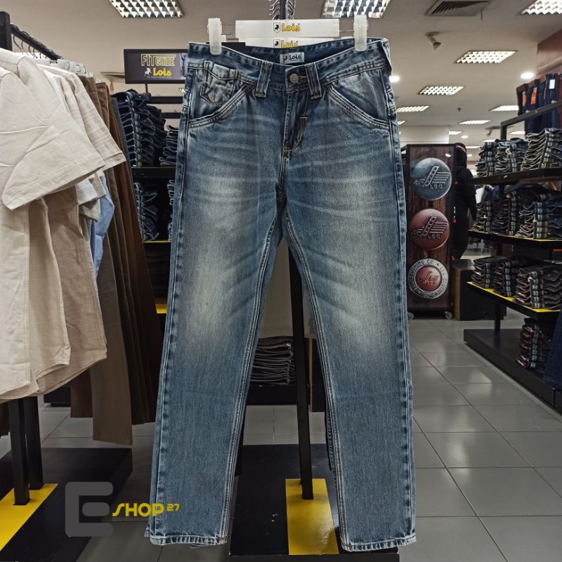 celana jeans pria slimfit non stretch brand LOIS - CFL392E
