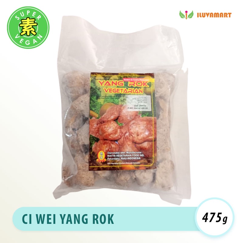 

CI WEI Yang Rok Vegetarian 475gr Daging Kambing Nabati Mutton Vegan