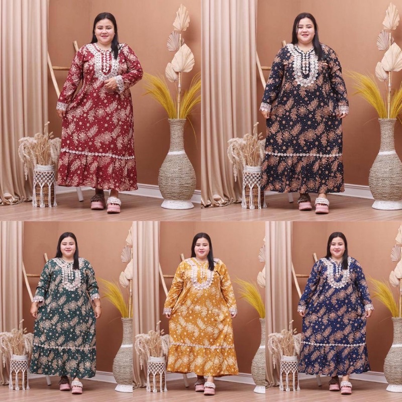 Gamis Jumbo Kembang Humaira