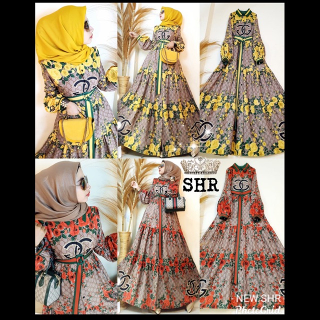 (BELI 2 LEBIH MURAH) NEW MAXIDRESS GAMIS 100% Ori SHR