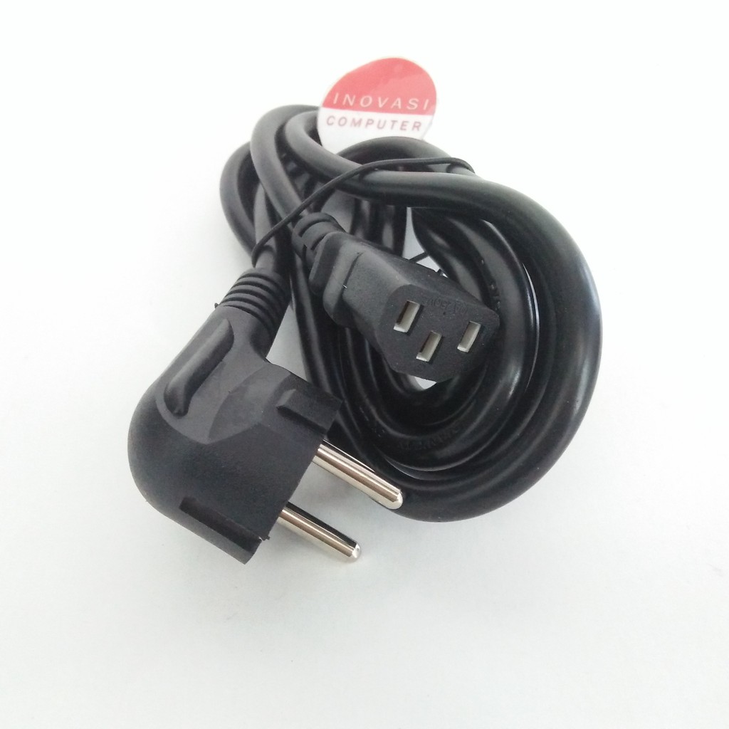 Kabel Power Komputer CPU / Monitor Tebal & Bagus