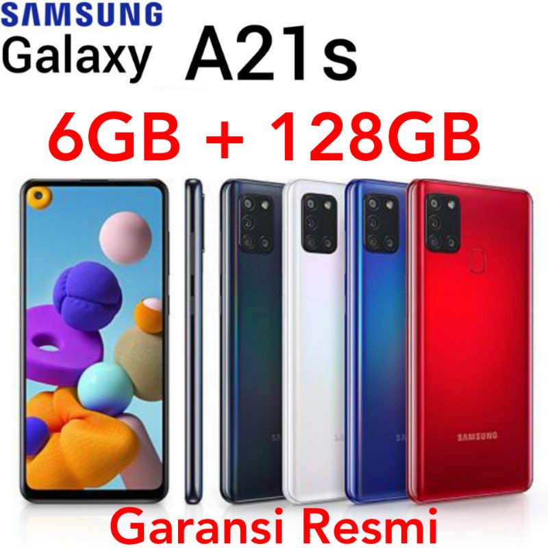 Samsung Galaxy A21s 6/128 Garansi Resmi RAM 6GB 128GB 6GB/128GB A21 s