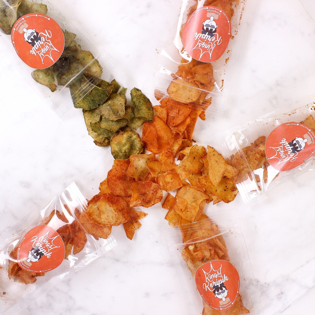 

kINGS KERIPIK! KERIPIK SINGKONG PEDAS - PIKSET - KERIPIK SETAN - TERLARIS KHAS BANDUNG - 100% HALAL