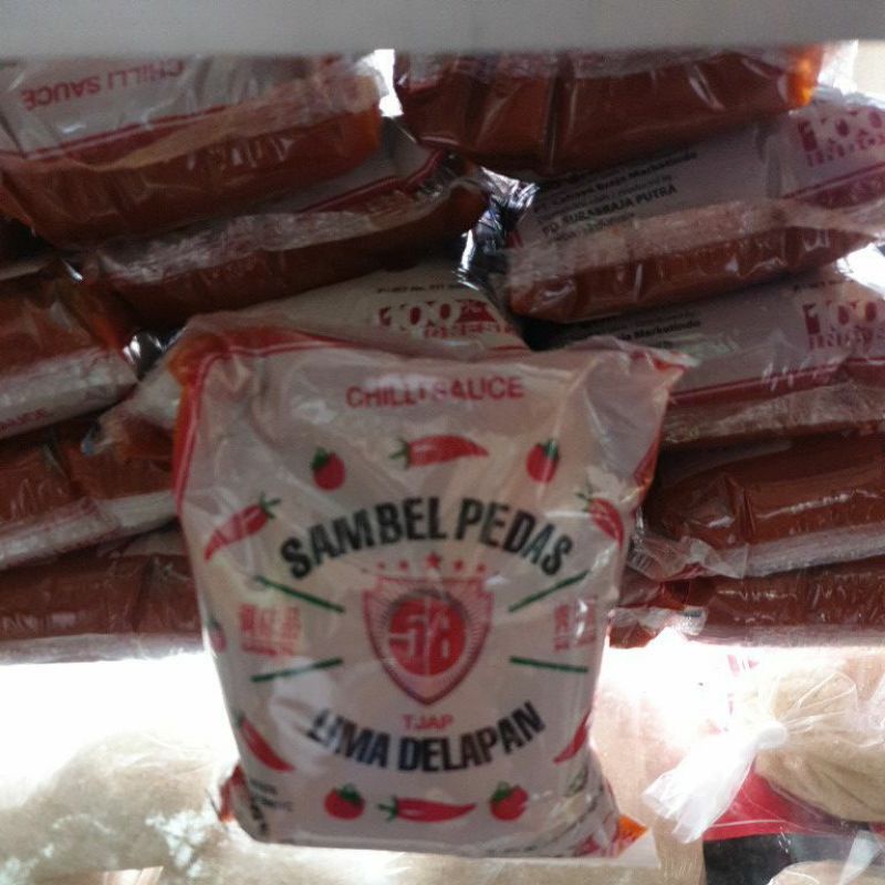 

SAMBEL PEDAS LIMA DELAPAN 58/SAOS 58/SAOS 58 630GR