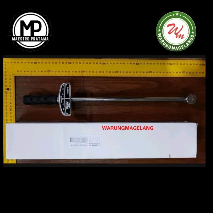 Perkakas Torque Meter Jarum WIPRO 0.5 Inch Kunci Momen Torsi