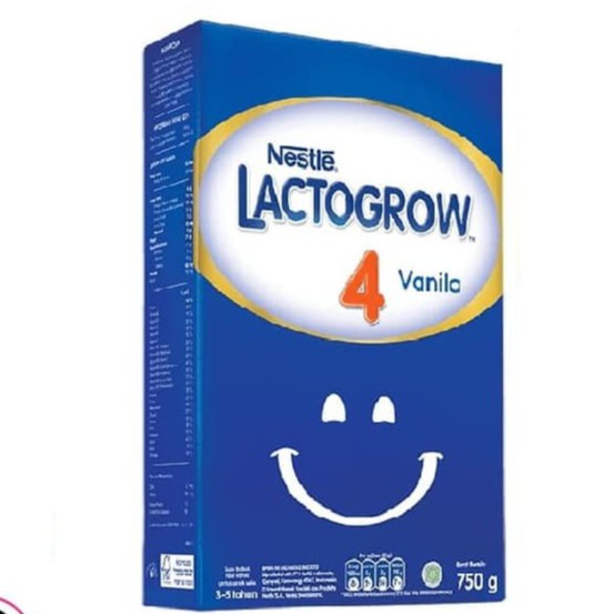 

LACTOGROW 4 SUSU VANILA BOX 750G 750 G