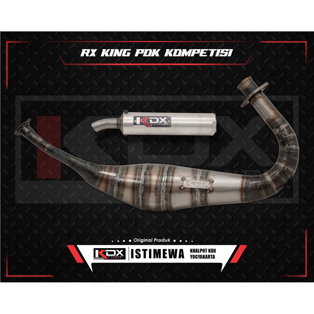 Knalpot KDX Rx King PDK Kompetisi Superpro ORIGINAL KDX YOGYAKARTA