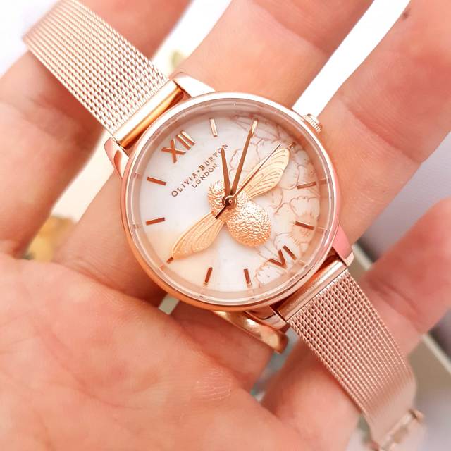 Olivia Burton 3D Bee Rosegold Original