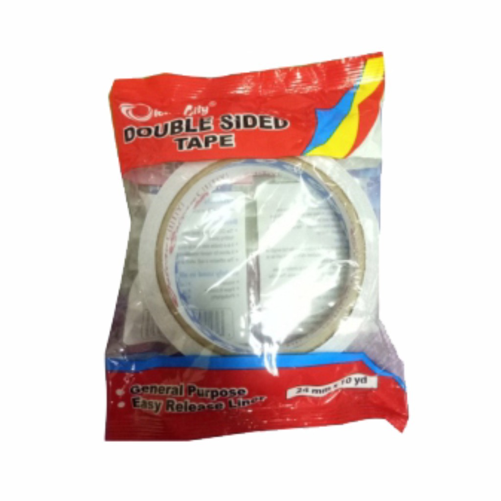 

DOUBLE TAPE / DOUBLE SIDED TAPE OCI 1`24MMX10YD OCI