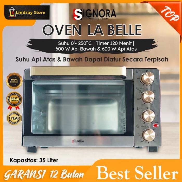 Oven Signora Oven La Belle Kapasitas 35 Liter Oven Listrik + Bonus