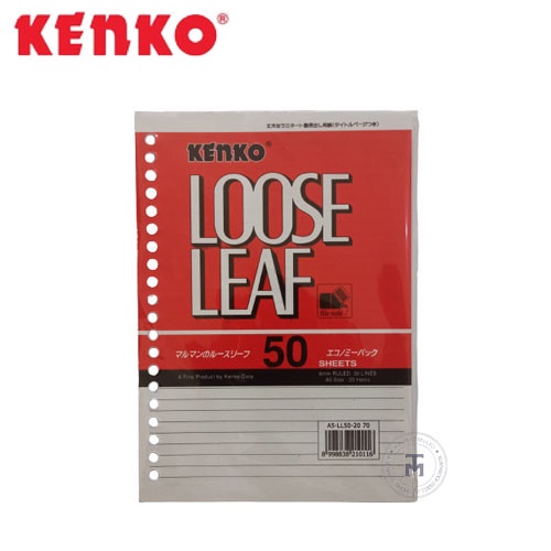 

Loose Leaf Garis A5 Kenko 50 Lembar