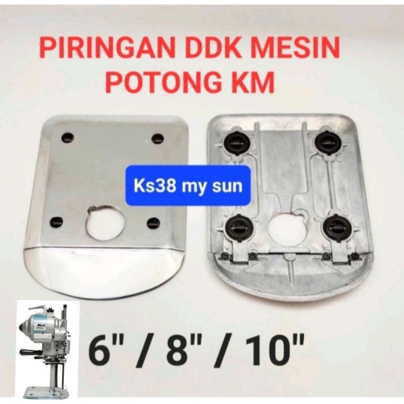 piringan dudukan mesin potong kain km