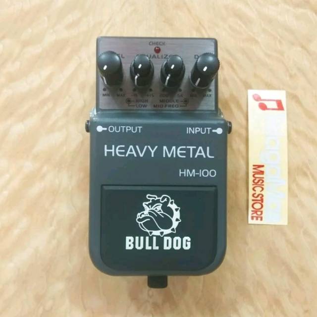 effect gitar Bulldog heavy metal HM 100 original