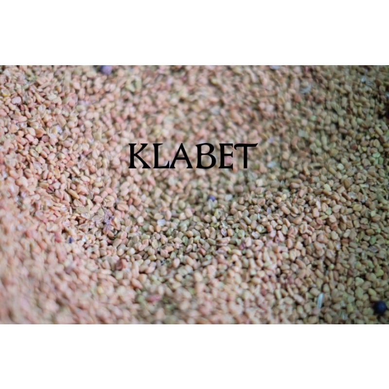 

Klabet Biji 250gr Asli Fenugreek/ Halba/ Methi Seeds