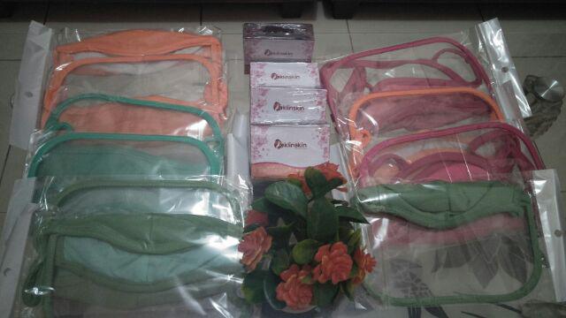 Ready Stock Masker Shield Junior Wardrobe Original 3lapis Kain