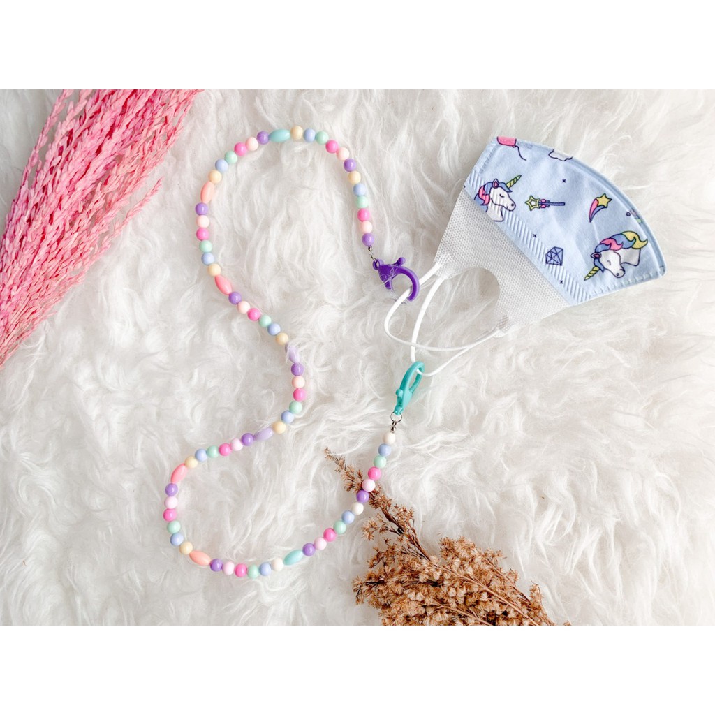 Madea - PELANGI Kalung Masker / Strap Masker / Tali Masker / Kalung Masker Korea