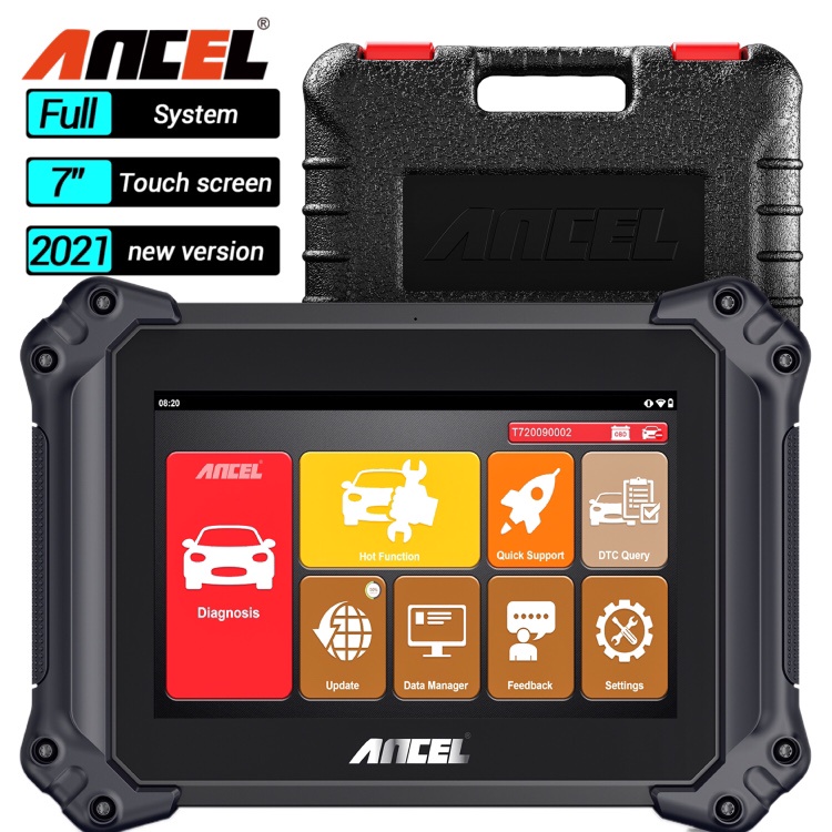 ANCEL V6 Professional Bluetooth Obd2 Scanner Obd Car Scanner Odb2 Car Diagnostic Tool With 15+ Reset Maintenance Functions And ECU Coding/Bi-directional Control/Key Programming