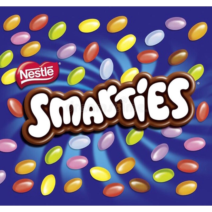 

NESTLE SMARTIES 11 TREAT SIZE PACKS CHOCOLATE/ COKLAT IMPORT AUSSIE