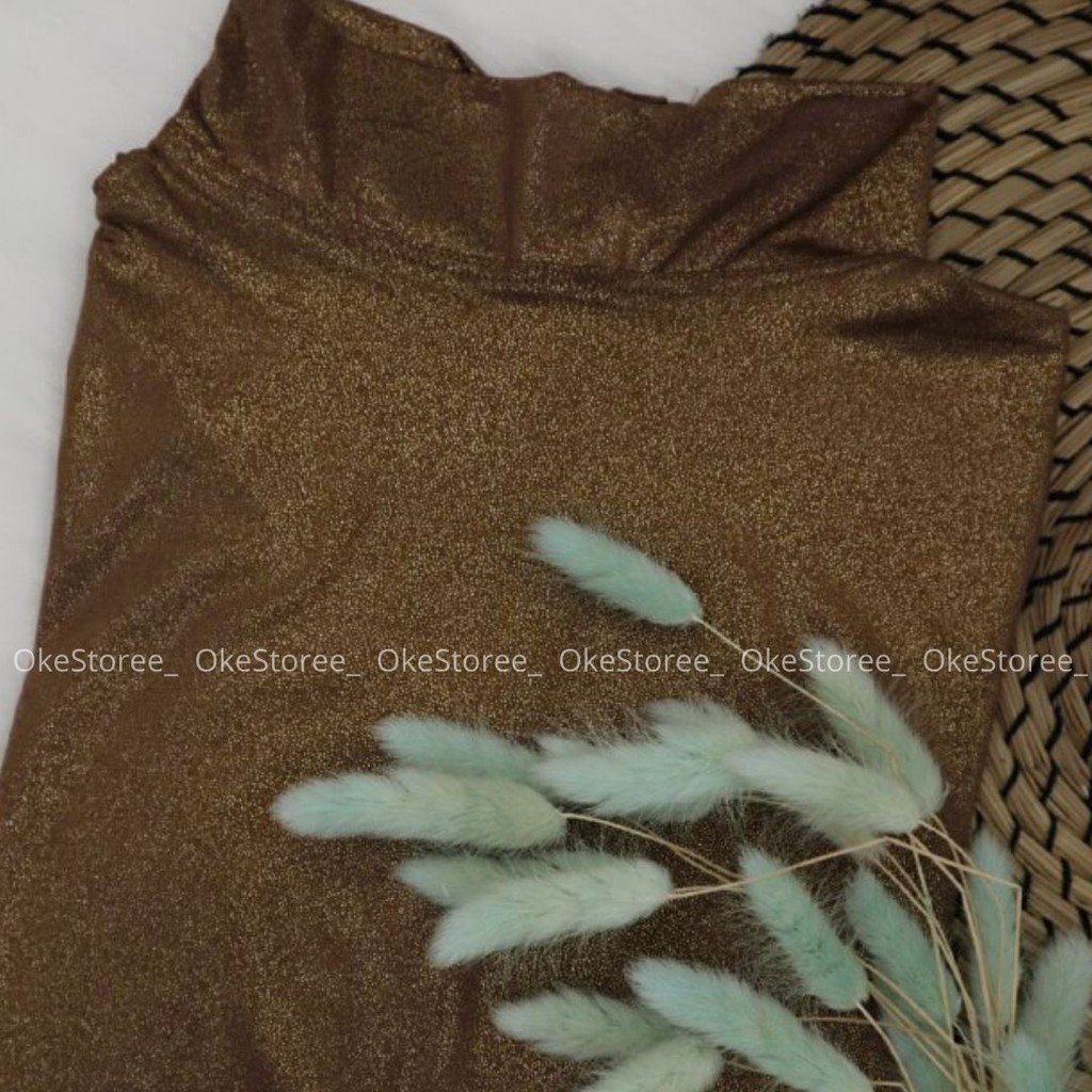 MANSET GLITTER SLETING/ MANSET GLITTER PENGANTIN / MANSET PESTA GLITTER /MANSET GLITER PENGANTIN-CHOCOLATE