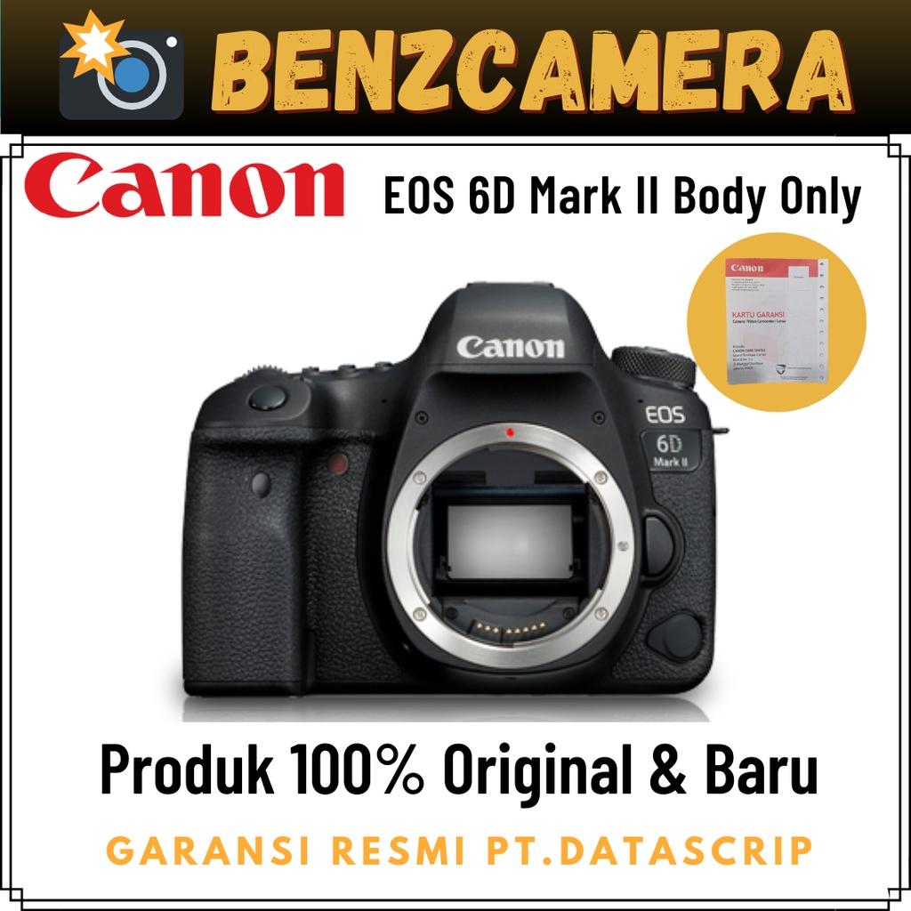 Canon EOS 6D Mark II Body Only