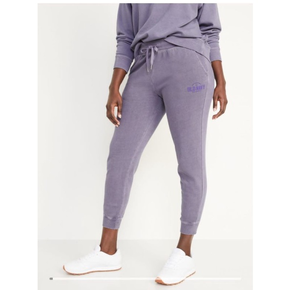 Old navy mid-rise logo graphic sweatpants for women(Logo random)