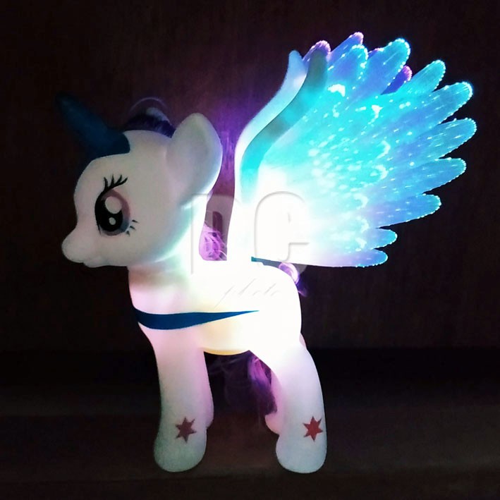 PRETTY HORSE LED BESAR MAINAN BONEKA LITTLE PONY LAMPU NYALA MUSIK