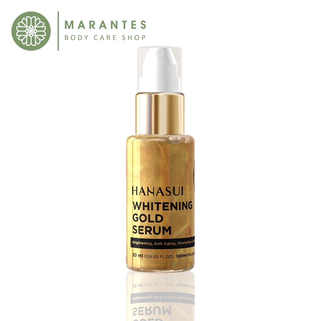 Serum Wajah Hanasui Whitening Gold Serum Pencerah Dan Anti Penuaan