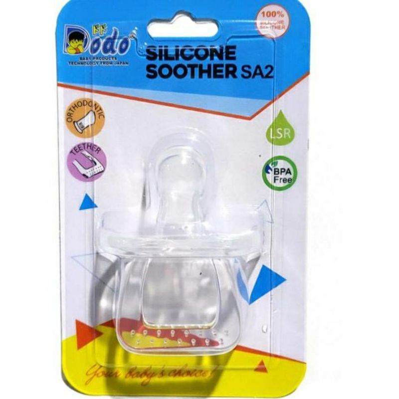 Empeng/Dot bayi Silikon Shoother SA1-SA2 dan S051 dodo
