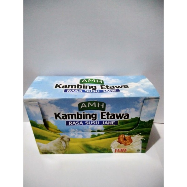 

susu kambing jahe merah amh etawa bubuk murni 1 box isi 10 sachet