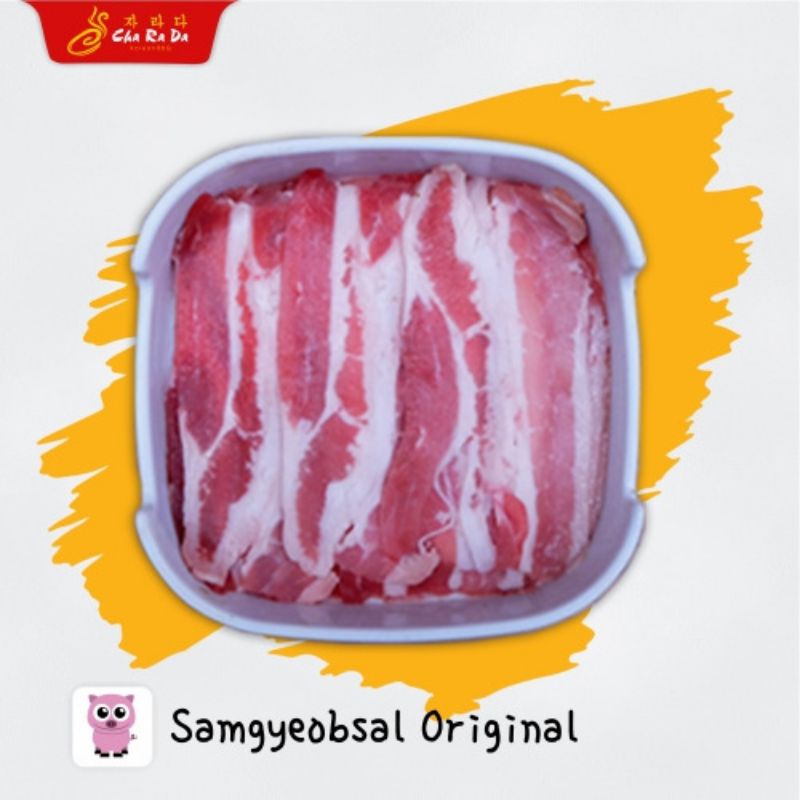 

DAGING BABI BELLY LEMAK ORIGINAL KOREA BBQ SLICE CHARADA